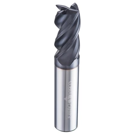 Endmill, 4 FL, 4, End Mill Style: Square